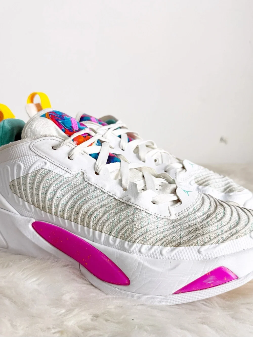 Jordan Luka 1 Imaginarium Basketball Shoes White Multi Men’s Size 11.5